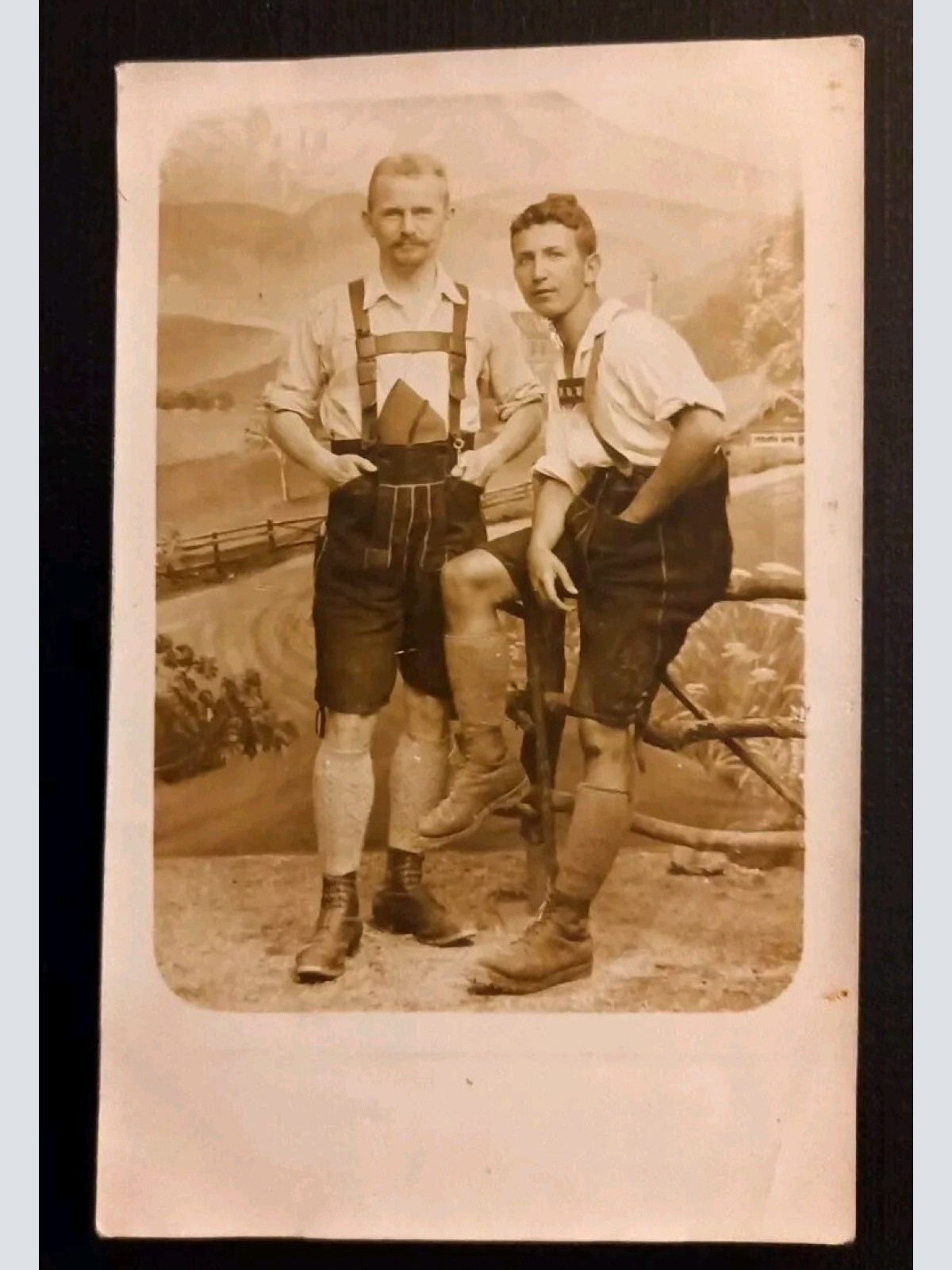 2 Männer In Tracht 600590A Gr