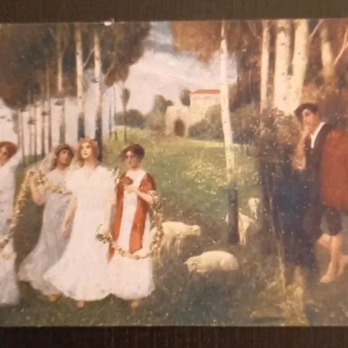 Künstlerkarte E.Weith Wenn Die Schwalben Heimwärts Ziehen 600602A Gr