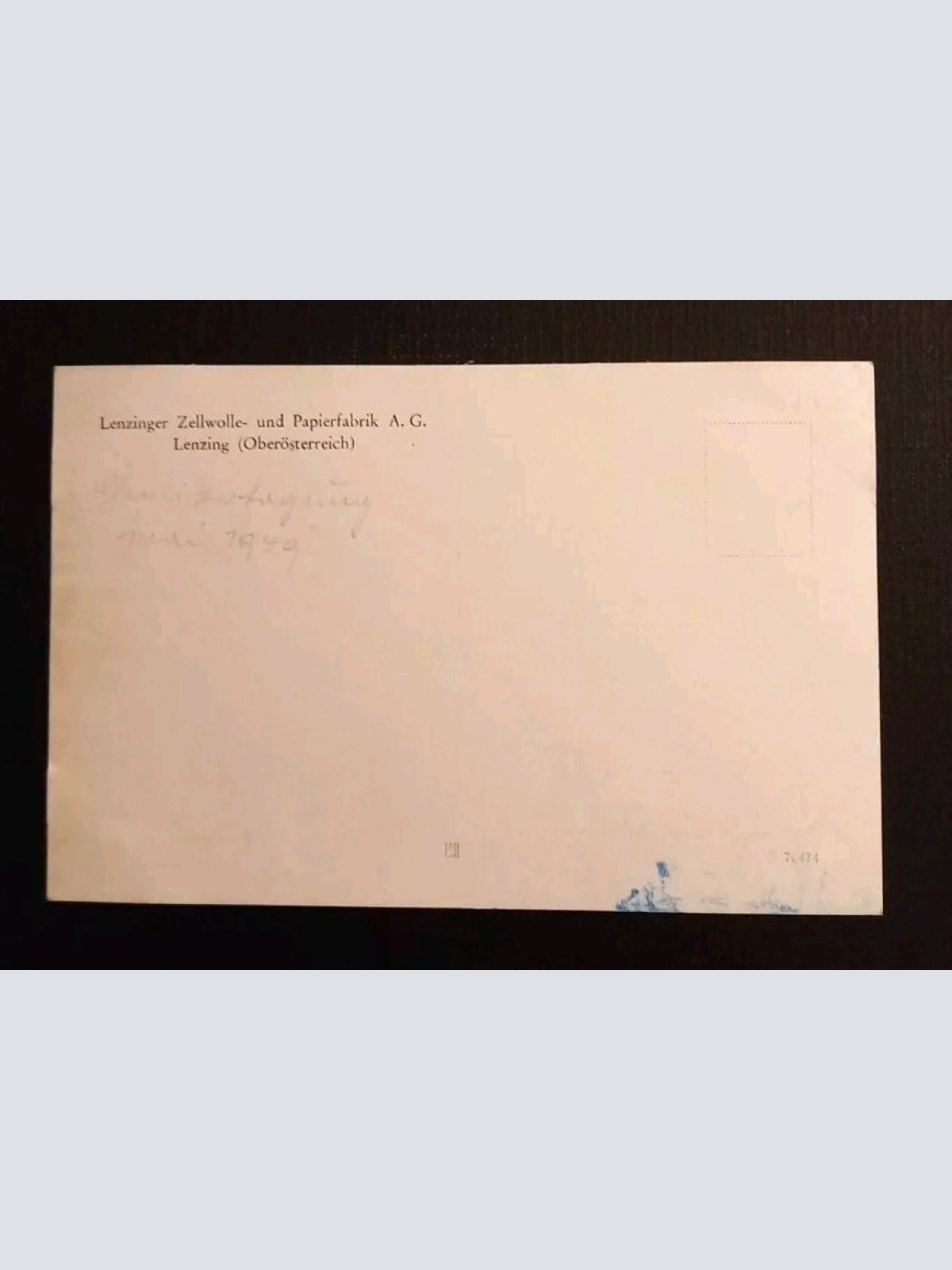 Lenzinger Zellwolle Und Papierfabrik 600584A Gr