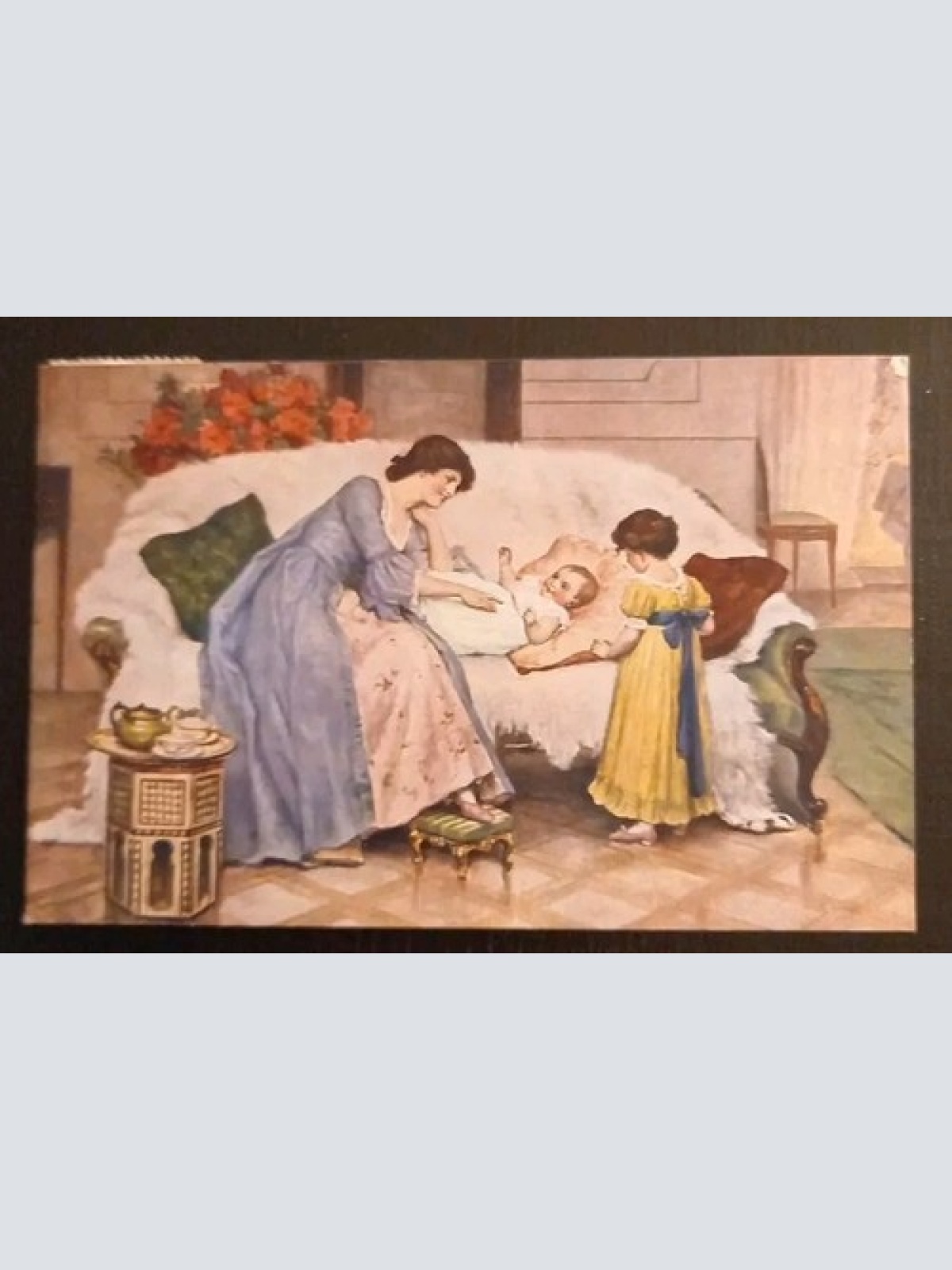 Künstlerkarte Junge Mutter 600578A Gr