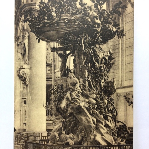 Mechelen - Kathedrale von Mecheln - Innenraum & Kanzel 40280 TH