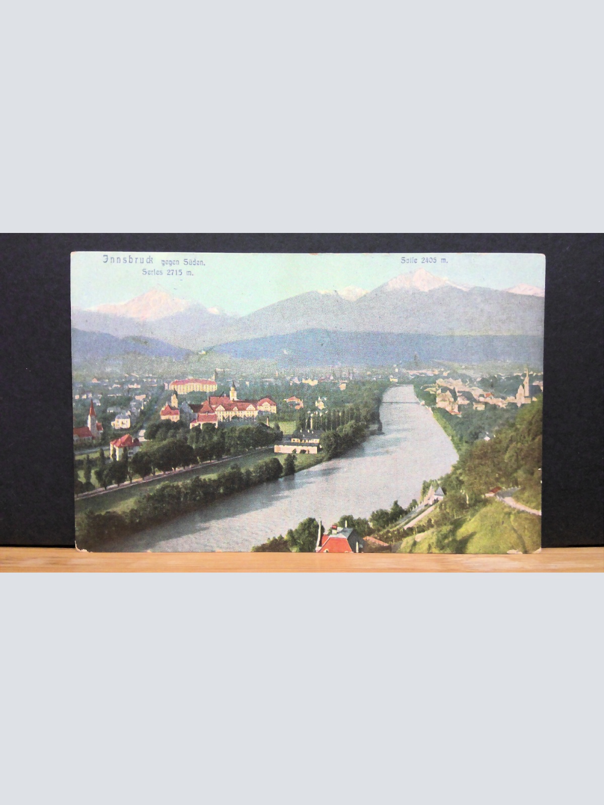 Innsbruch gegen Süden Serles Saile JW 650434 C