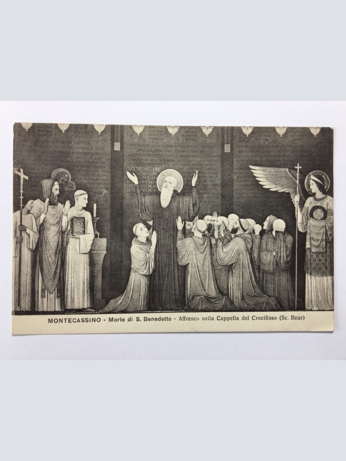 Montecassino - Morte di S. Benedetto 573