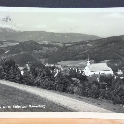 St Corona Niederösterreich mit Schneeberg JW 650205 C