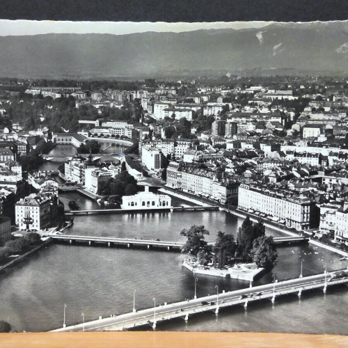 Genf Geneve Le Rhone a travers la Ville JW 650208 C