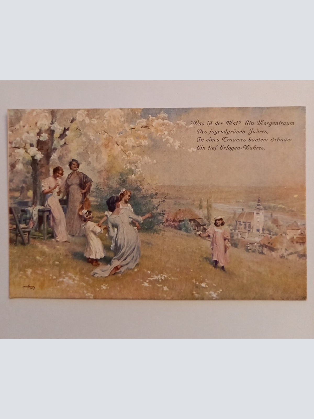 M.Munk Nr. 315 Wiese Kinder Wien 500012A GR