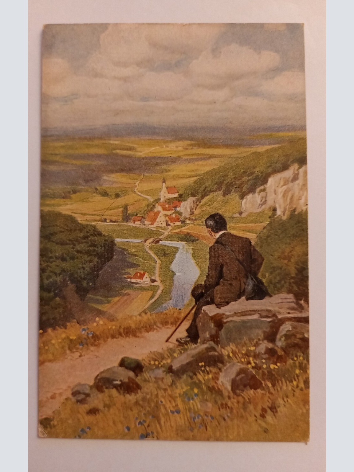 Volksliederkarte Paul Hey Nr. 20 500016A gr D