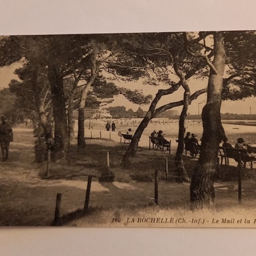 La Rochelle, Le Mail et La Plage 500021A gr D