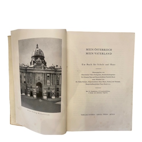 MEIN ÖSTERREICH, MEIN VATERLAND GUTER ZUSTAND! Buch für Schule u Haus