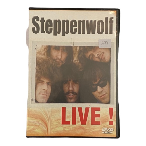 1477 STEPPENWOLF LIVE! HC DVD MUSIC BAND 78 MINUTEN VIDEO