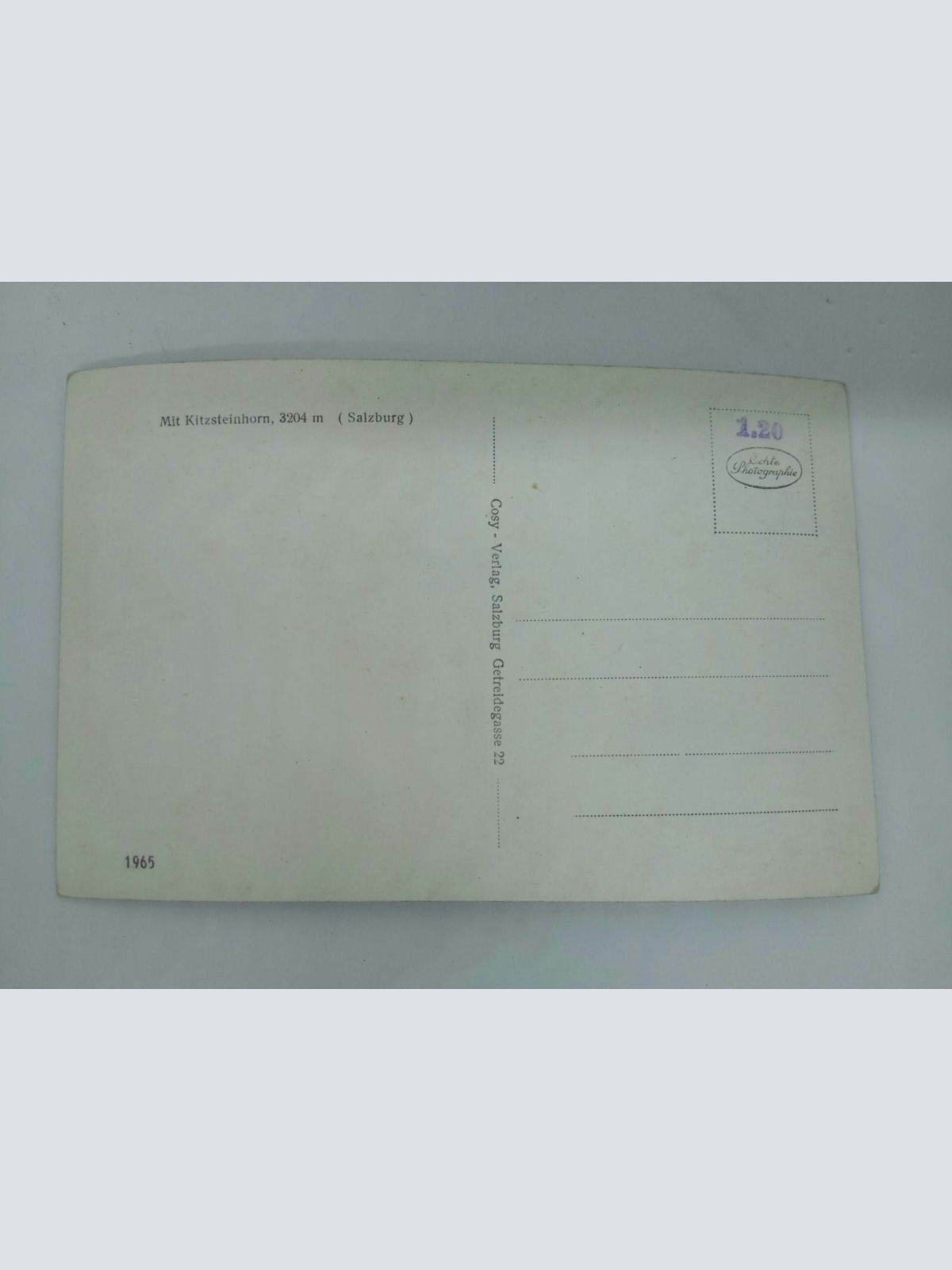 Zell am See mit Kitzsteinhorn 3204m 60037