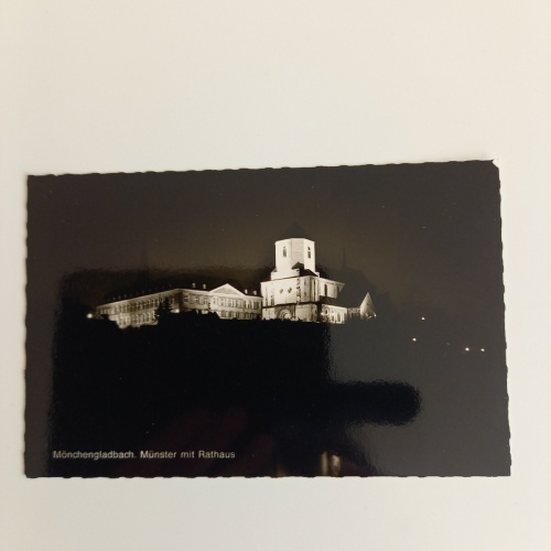 Mönchengladbach Münster mit Rathaus 998 GR