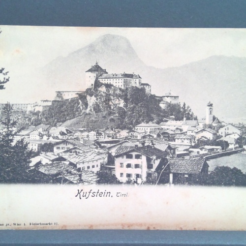 Kufstein Tirol Schloß Gemälde JW 650394 C