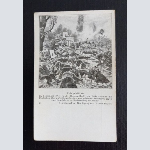 Kriegsbilder Riesenschlacht Vor Paris 165265 G