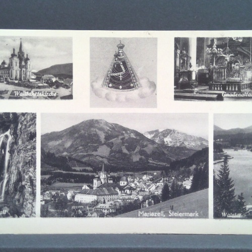 Mariazell Steiermark Wallfahrtskirche Marienfall Gnadenaltar JW 650400 C