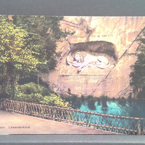 Luzern Schweiz Löwendenkmal JW 650397 C