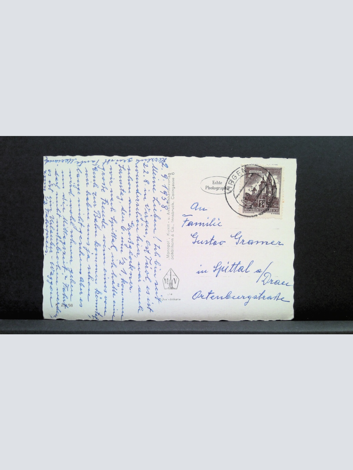 Virgen gegen die Nordkette Osttirol JW 650408 C