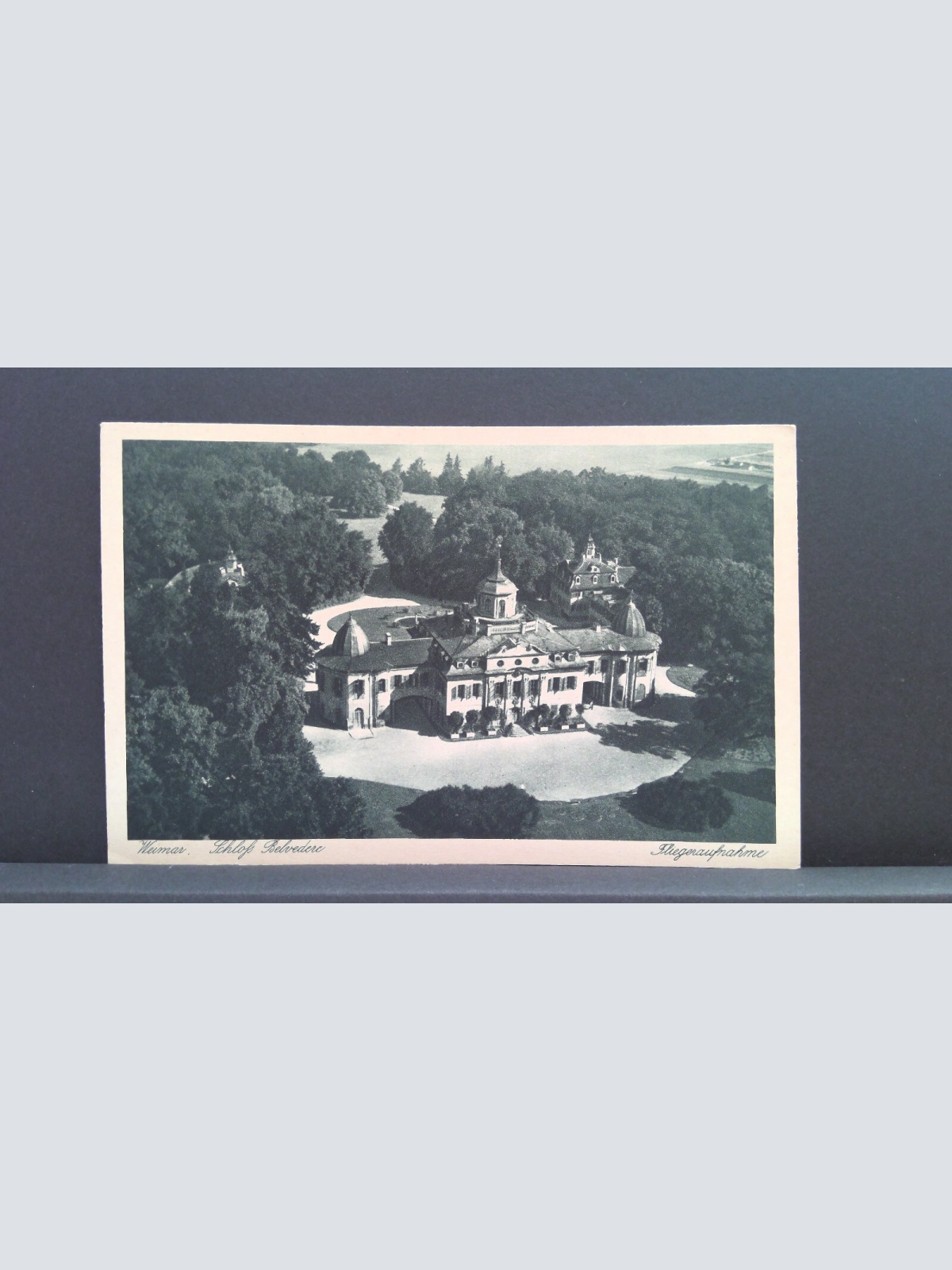 Weimar Schloß Belvedere Fliegeraufnahme JW 650405 C