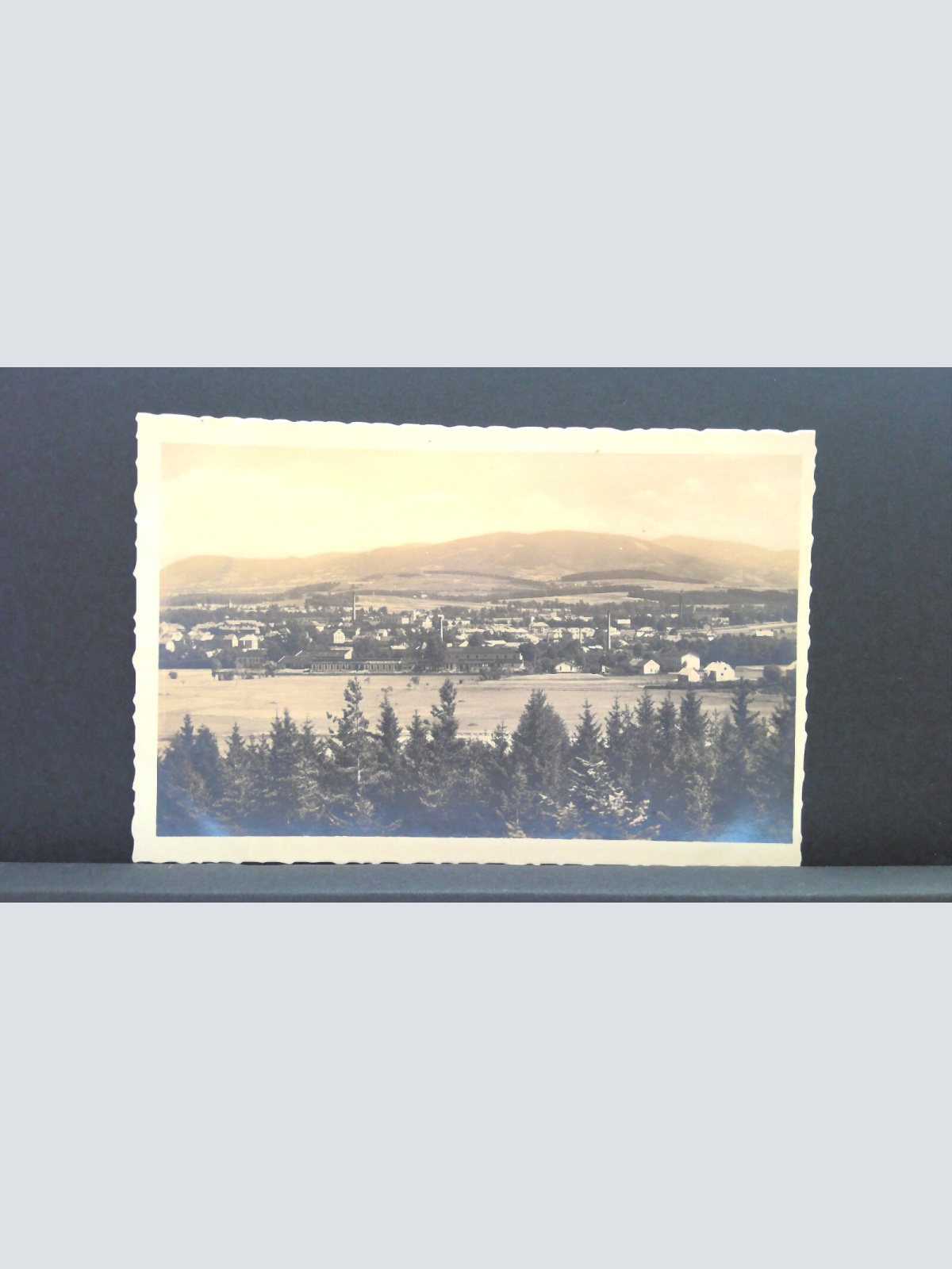 Gesamtansicht auf Friedberg Gebirgszug der Lissa JW 500191 C