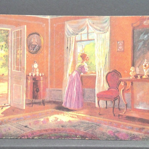 E Student Ein Sommertag Gemälde JW 650463 C