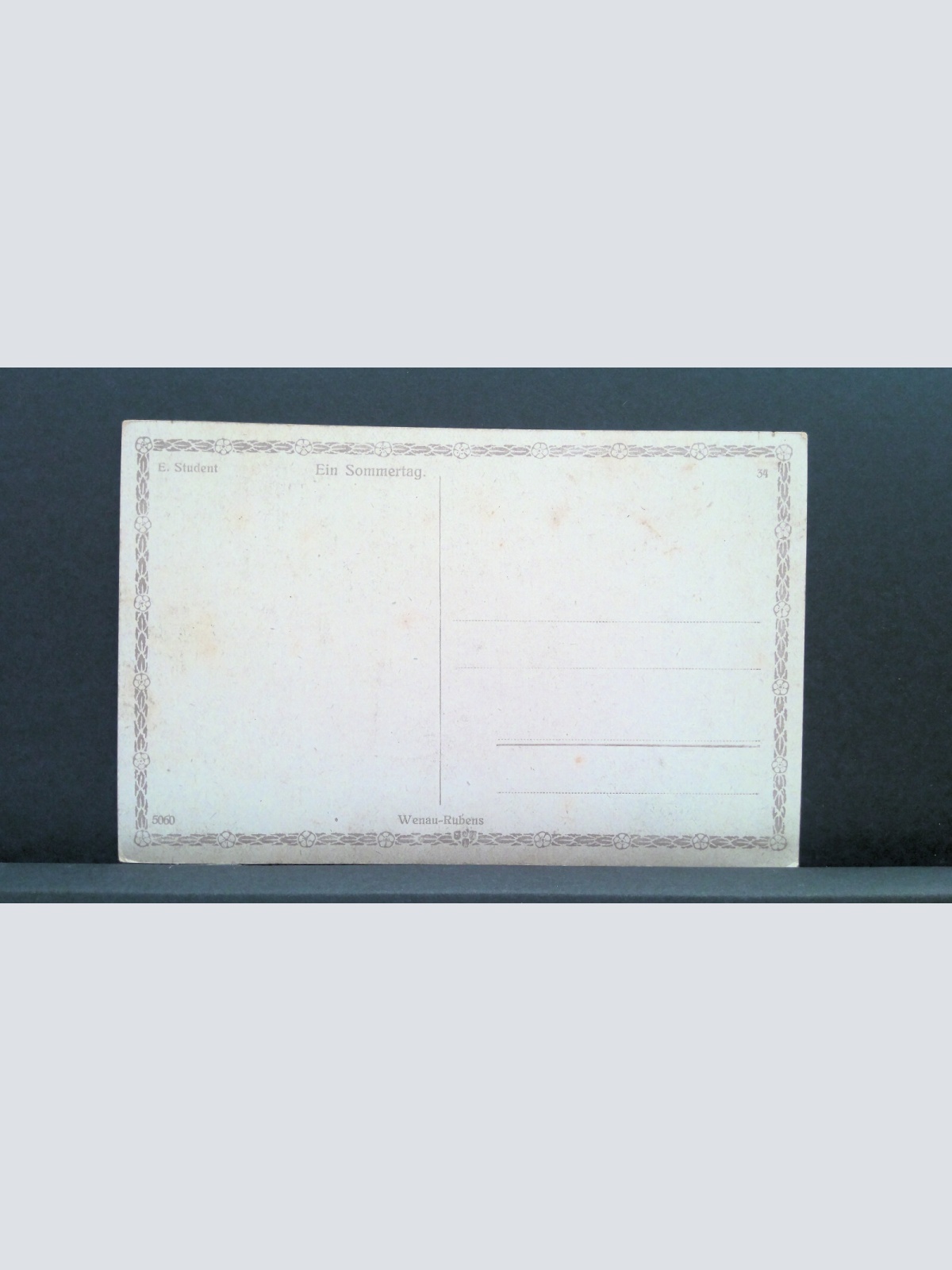 E Student Ein Sommertag Gemälde JW 650463 C