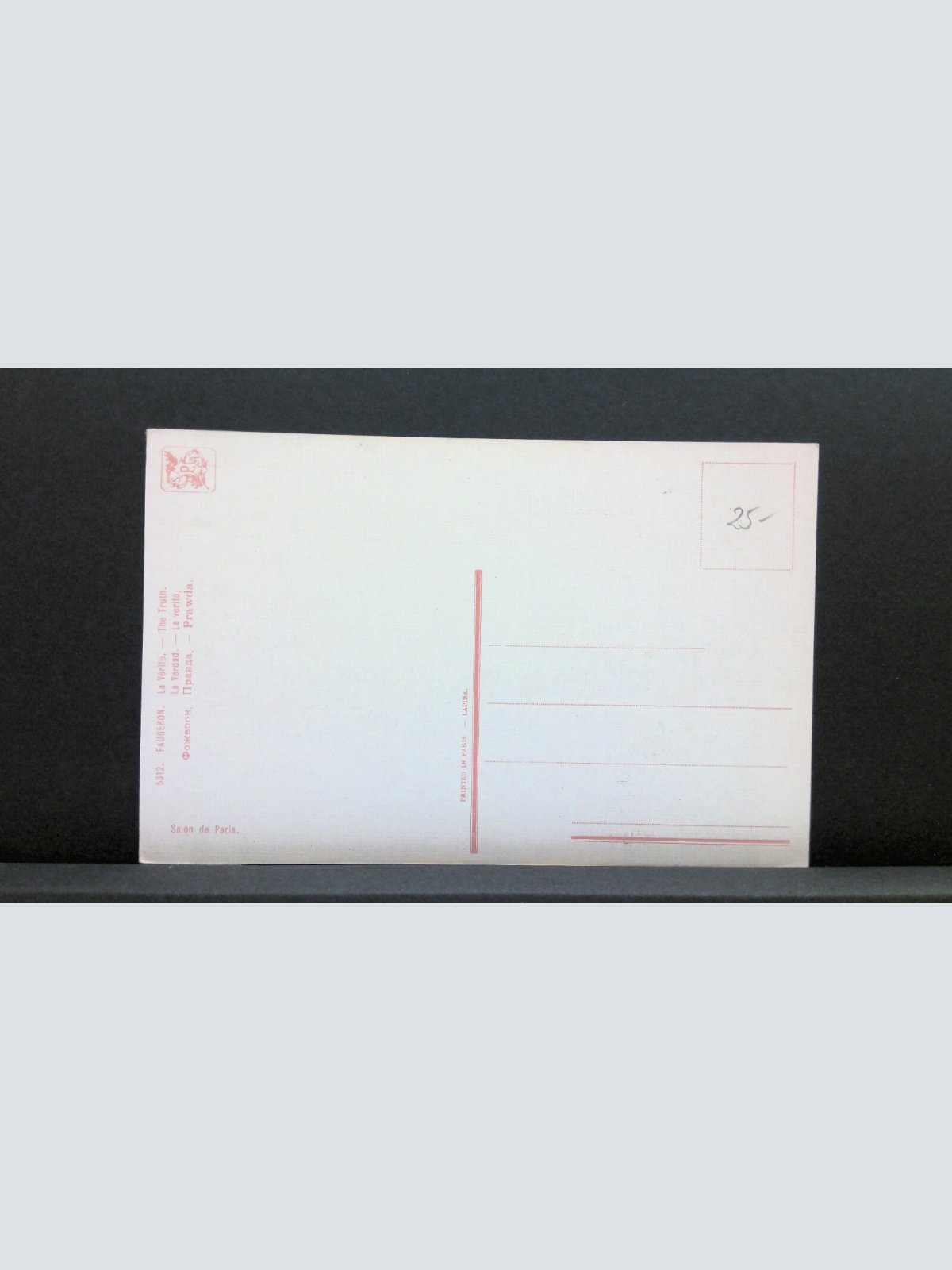 Faugeron La verita Die Wahrheit Gemälde JW 650467 C