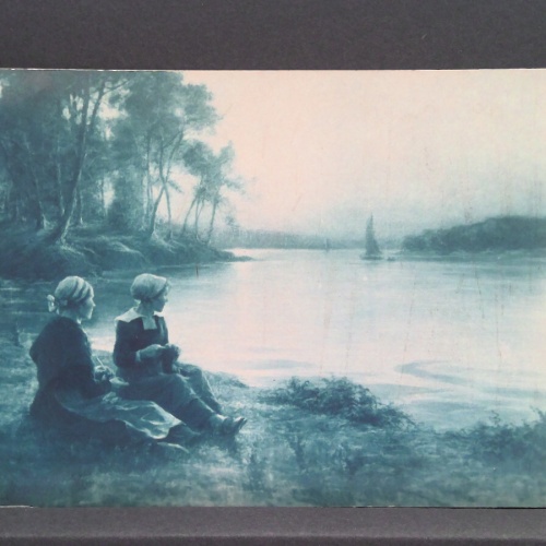 G Marioniez On the bank of the Odet Gemälde JW 650471 C