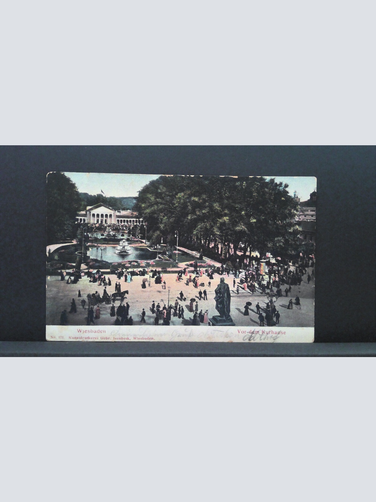 Wiesbaden vor dem Kurhause JW 500214 C