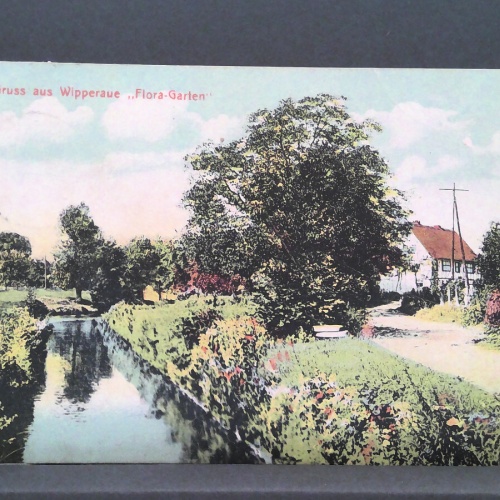 Gruss aus Wipperaue Flora Garten JW 500216 C