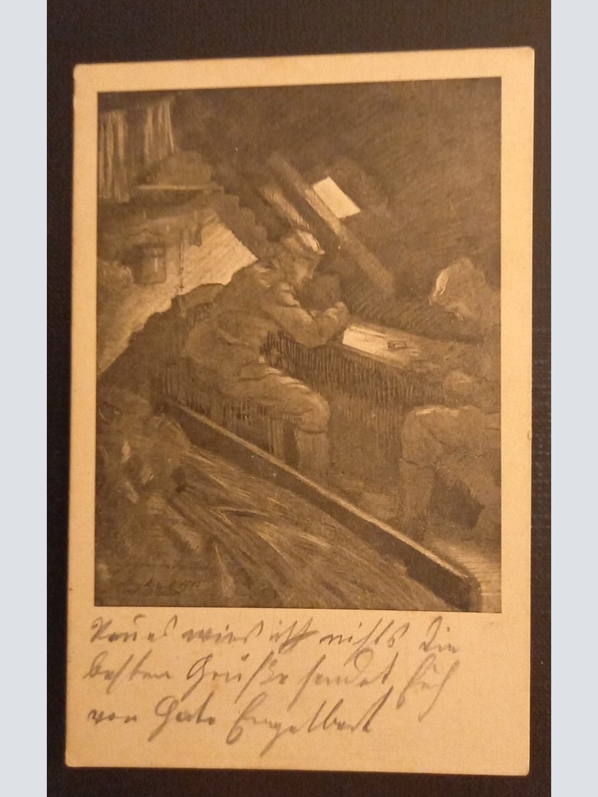 Feldpost Bayern 2 Männer 165538 H