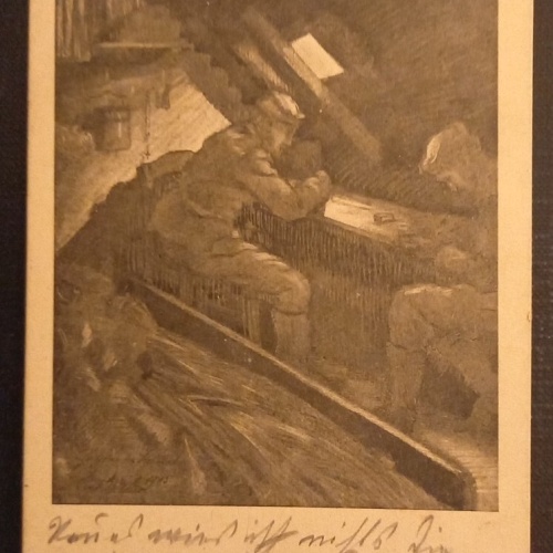 Feldpost Bayern 2 Männer 165538 H