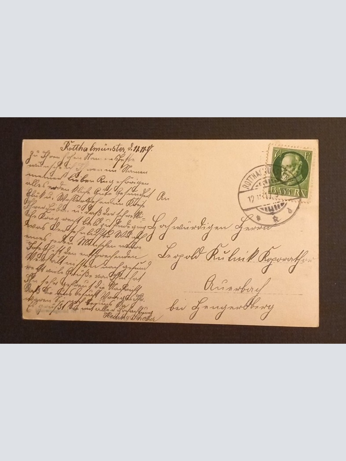 Rotthalmünster Bayern Reiter Am Pferd 5531 H