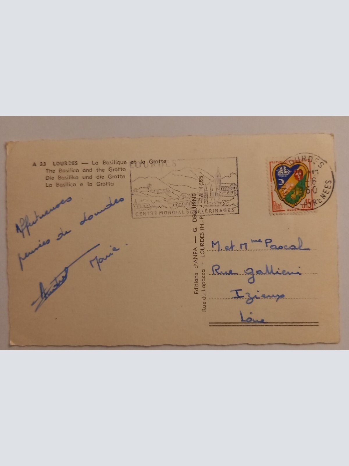 Lourdes, La Basilique 500037A gr