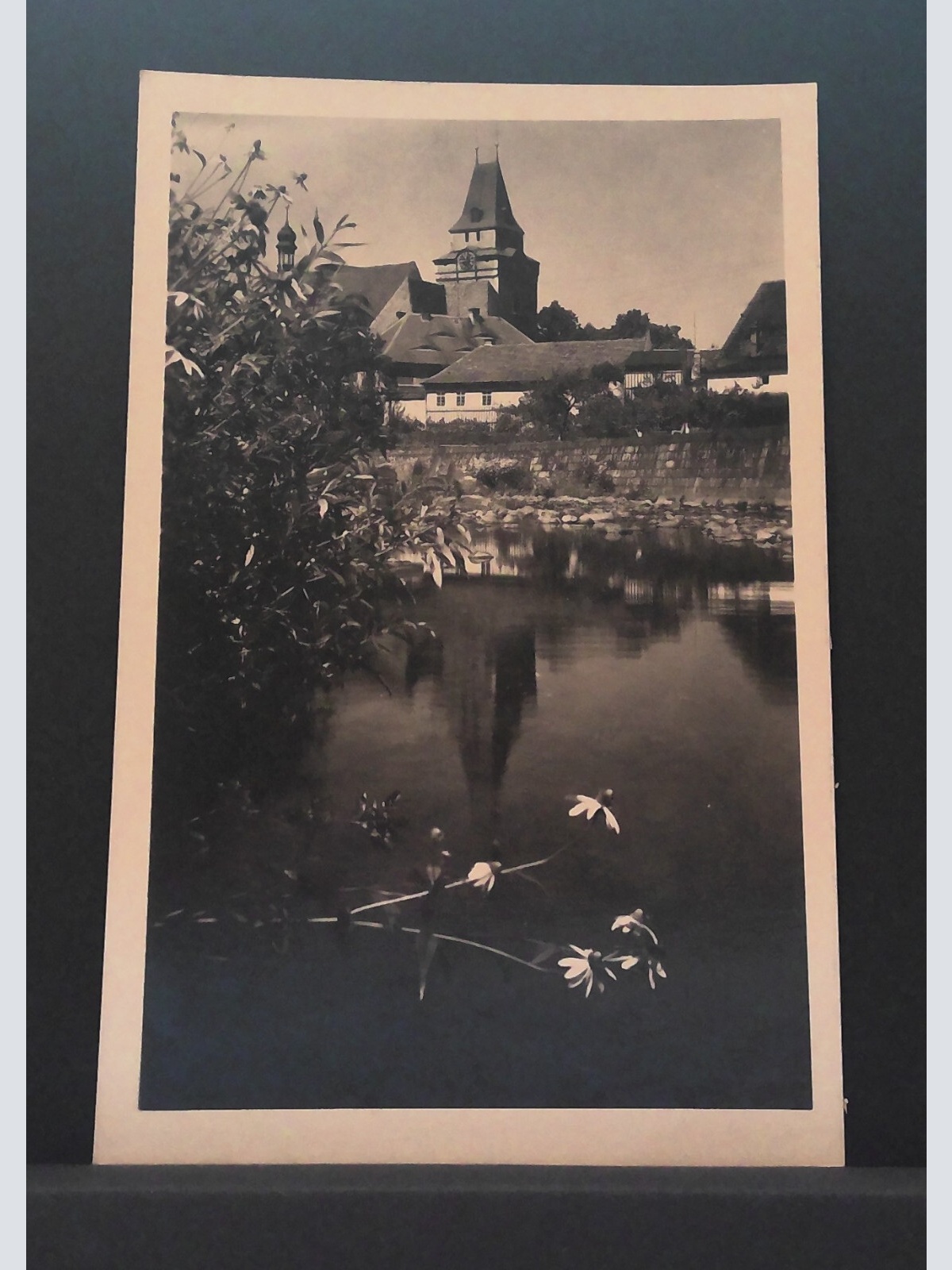 Fluss Stadtturm Schloß unbekannt JW 500179 C