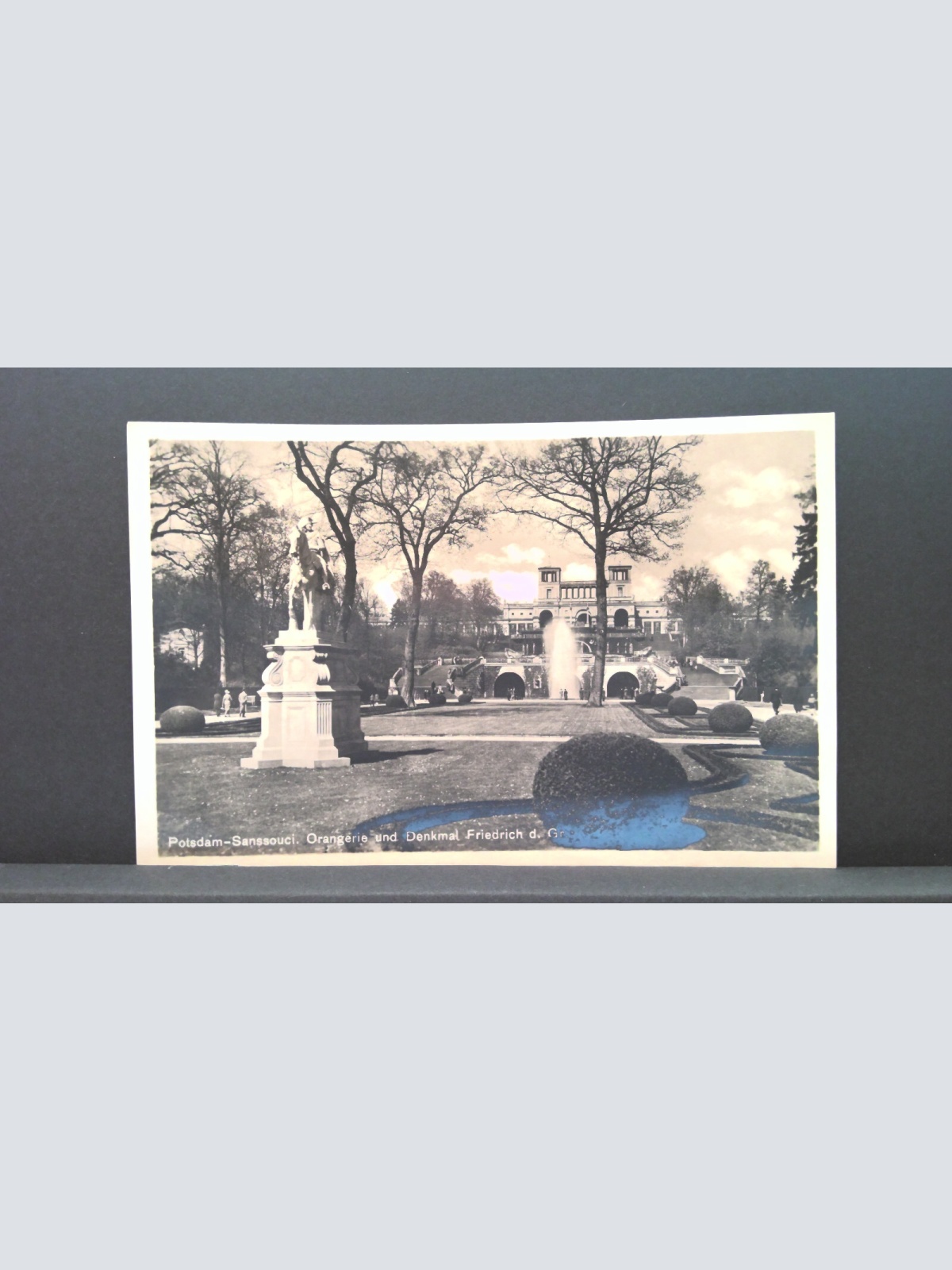 Potsdam Sanssouci Orangerie und Denkmal Friedrich des Großen JW 500182 C