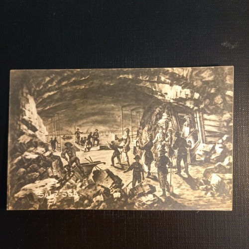 Salz See, Salzbergwerk 410507 gr