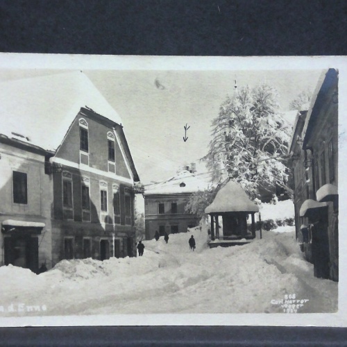 Weyer an der Enns Winter Schnee 600701A jw J