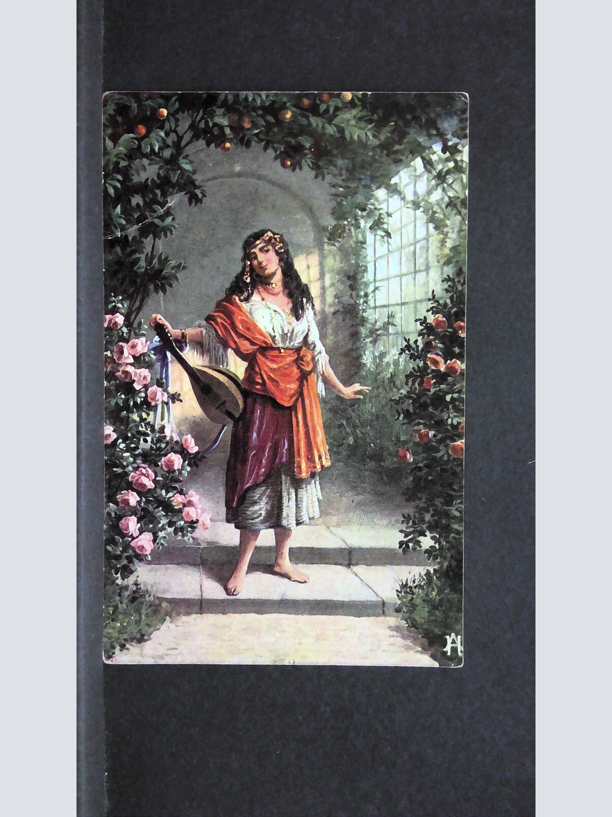 Mignon Gemälde Künstlerkarte 410796 jw J