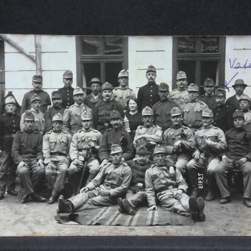 Soldaten Gruppenbild Österreich I. Weltkrieg 403455 jw J