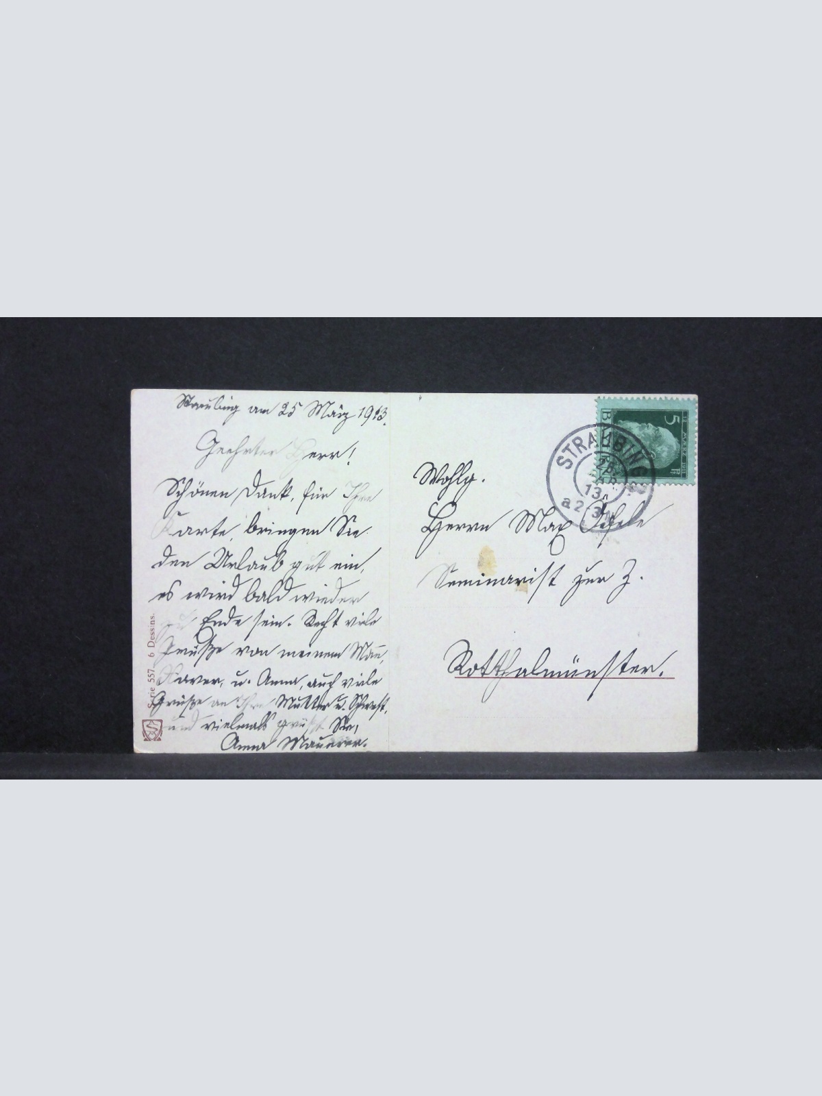 Dessins Künstlerkarte Serie 557 Schiff Hafen Ladung löschen 400534 jw J