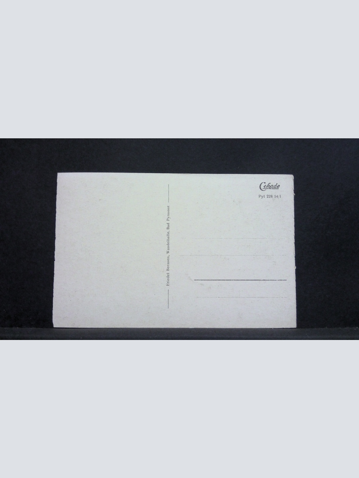 Bad Pyrmont Springbrunnen in der Hauptallee 85034 jw J