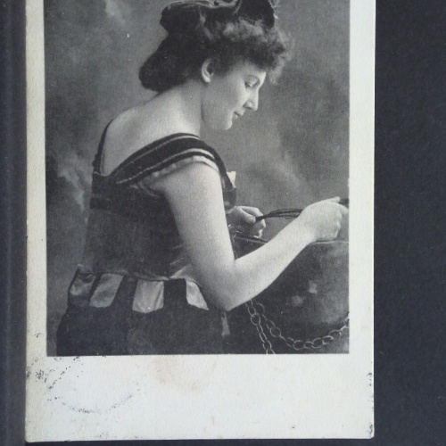 Porträt unbekannte Frau 30065 jw J