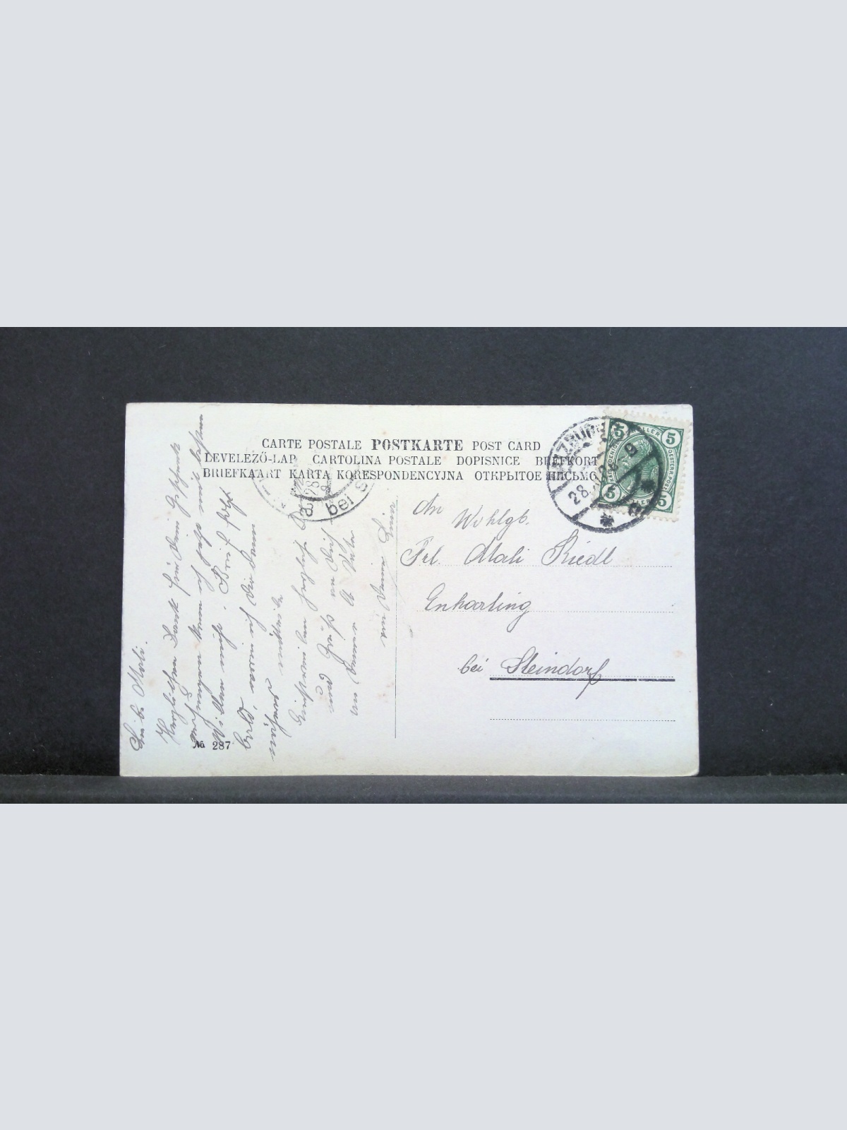 Porträt unbekannte Frau 30065 jw J