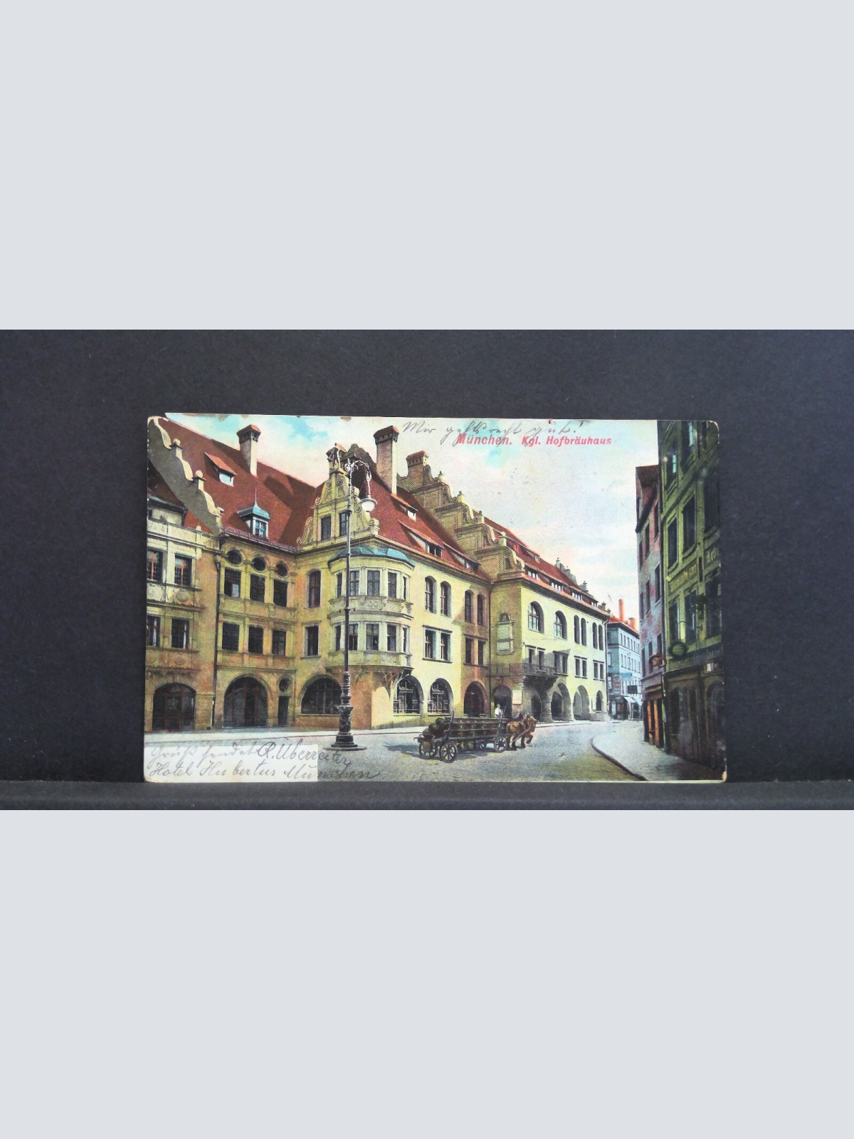 München Königliches Hofbräuhaus Pferdefuhrwerk 20007 jw J