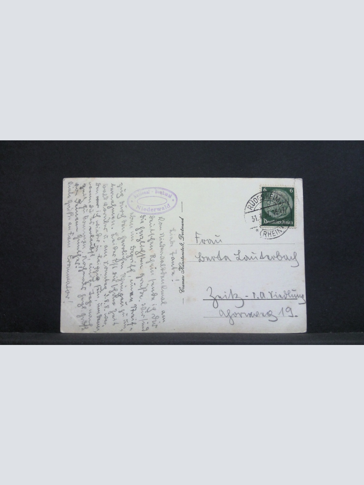 Rüdesheim am Rhein Niederwalddenkmal 40066 jw J