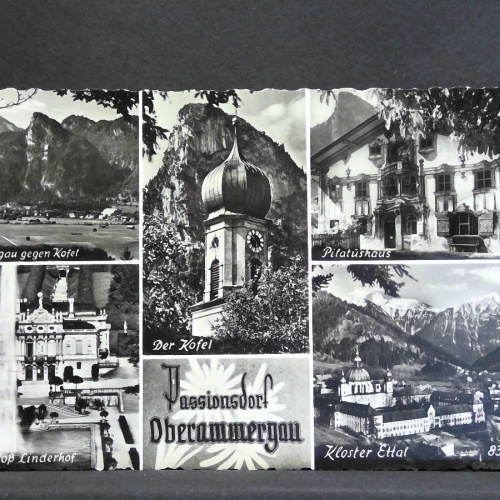 Passionsdorf Oberammergau Der Kofel Königsschloß Lindenhof 20032 jw J