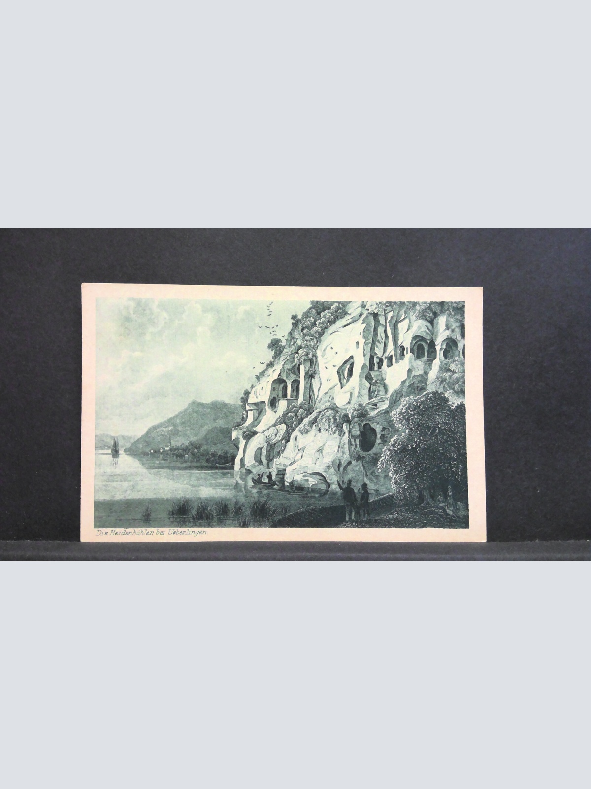 Die Heidenhöhle bei Ueberlingen Gemälde 82012 jw J