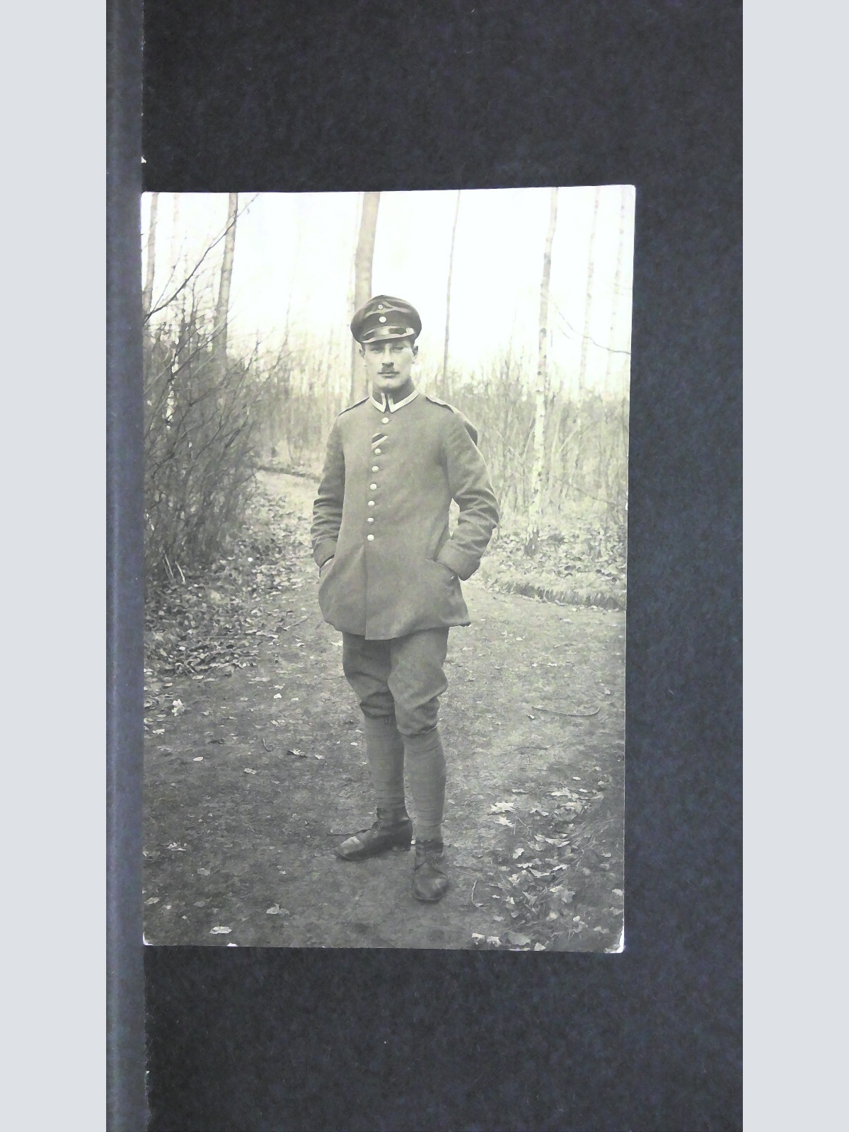 Soldat Porträt I. Weltkrieg 402454 jw J