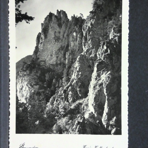 Gmunden Salzkammergut Kaltenbachwildnis mit Adlerhorst 40135 jw J