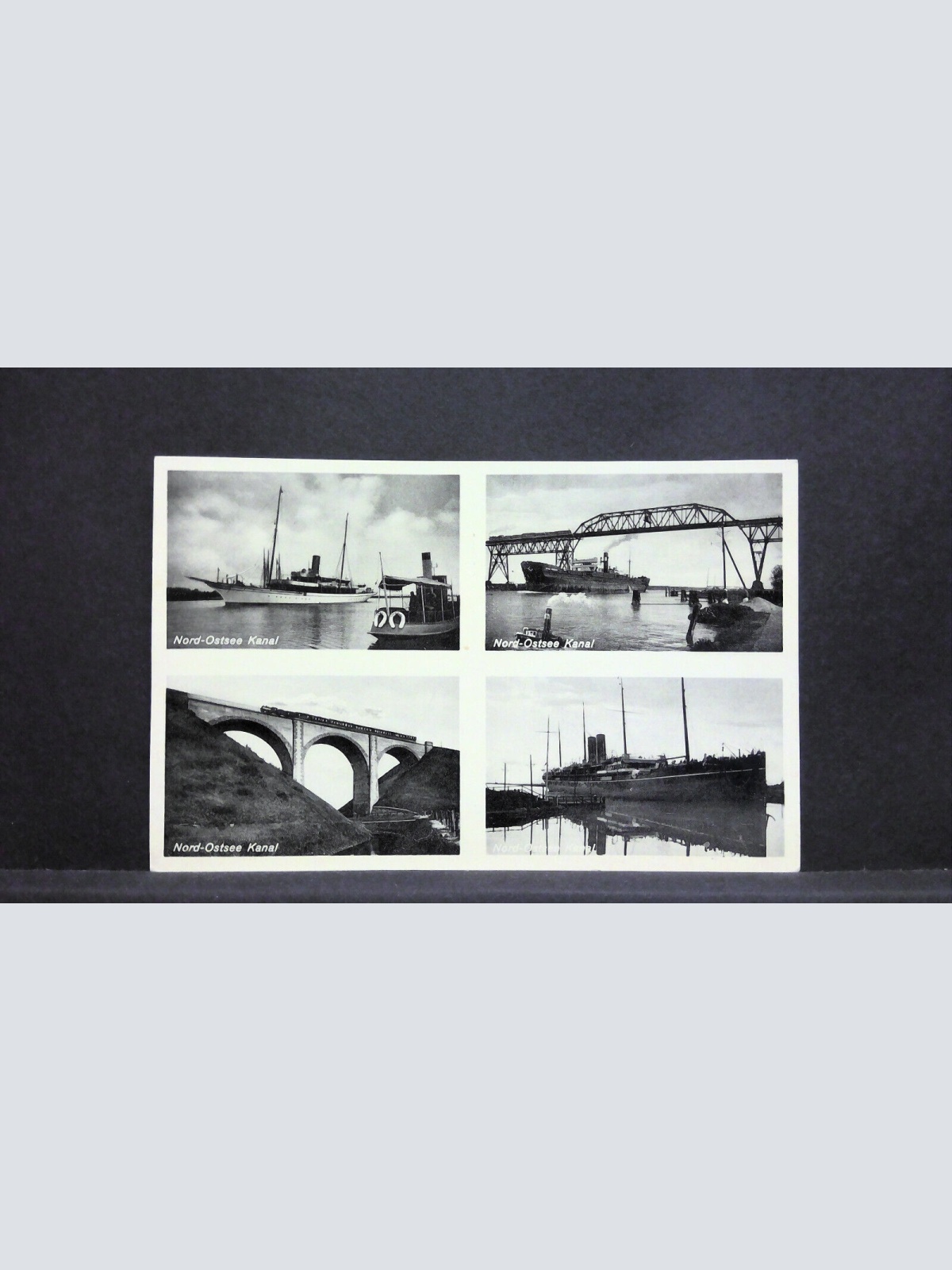 Nord-Ostsee Kanal Schiffe Brücke Eisenbahn 4006641 jw J